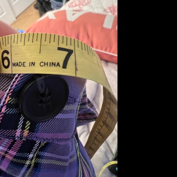 Premium Flannel Diamante Tailored Tank Top // Medium - Picture 8 of 13